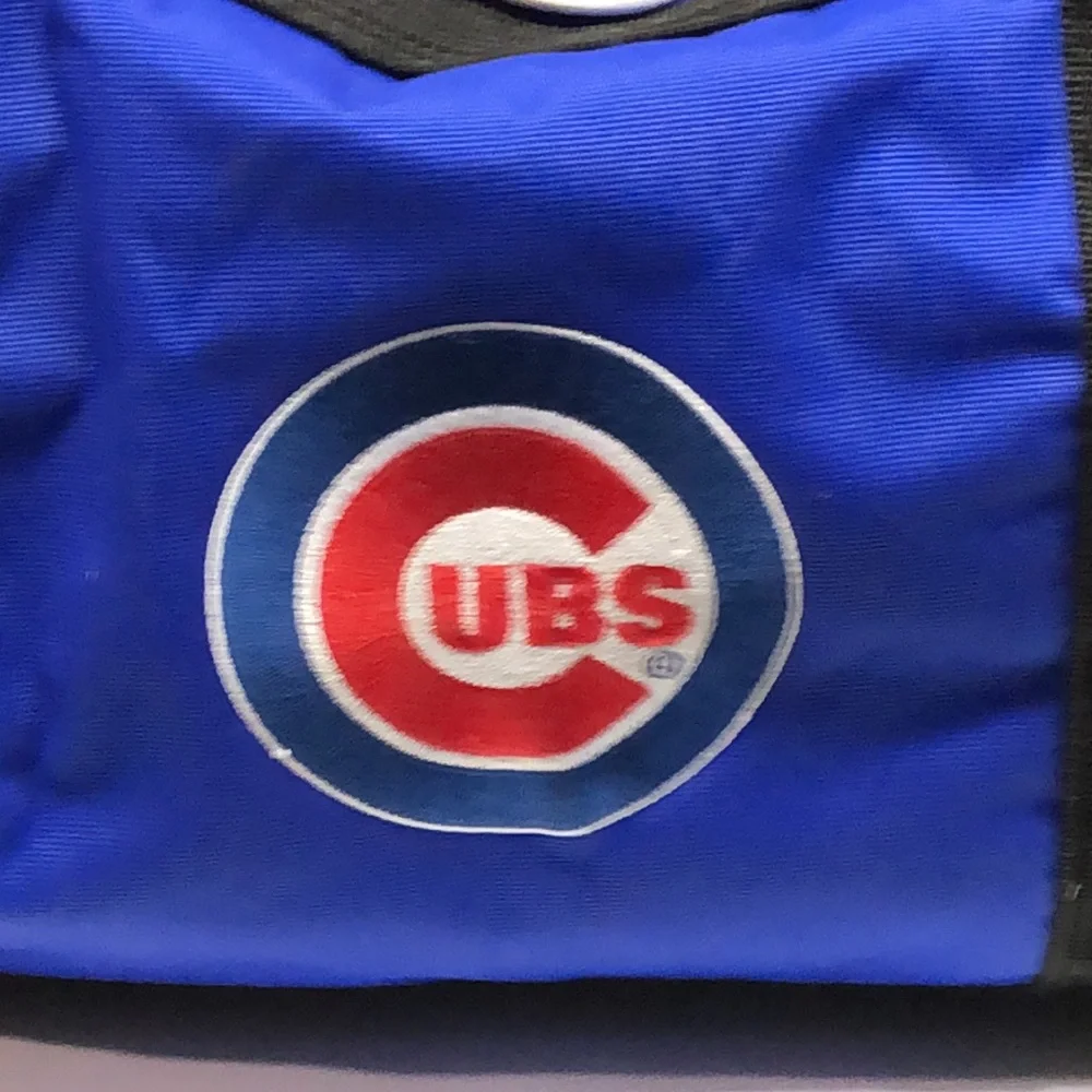 Tournamax Chicago Cubs Logo Duffle Bag Blue 22”